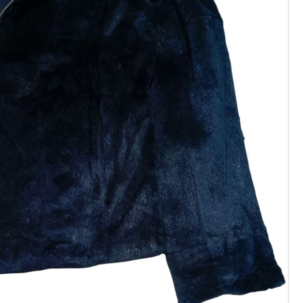 If Six Was Nine DAS.IST Hairy black skin Leather Jacket Size M / US 6-8 / IT 42-44 - 6 Thumbnail