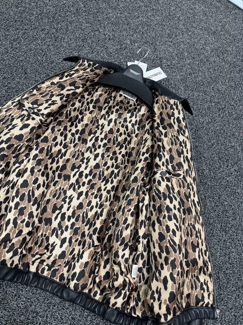 Wacko Maria wacko maria Leopard print lined leather jacket 2503-Nextarr Size US S / EU 44-46 / 1 - 4 Thumbnail