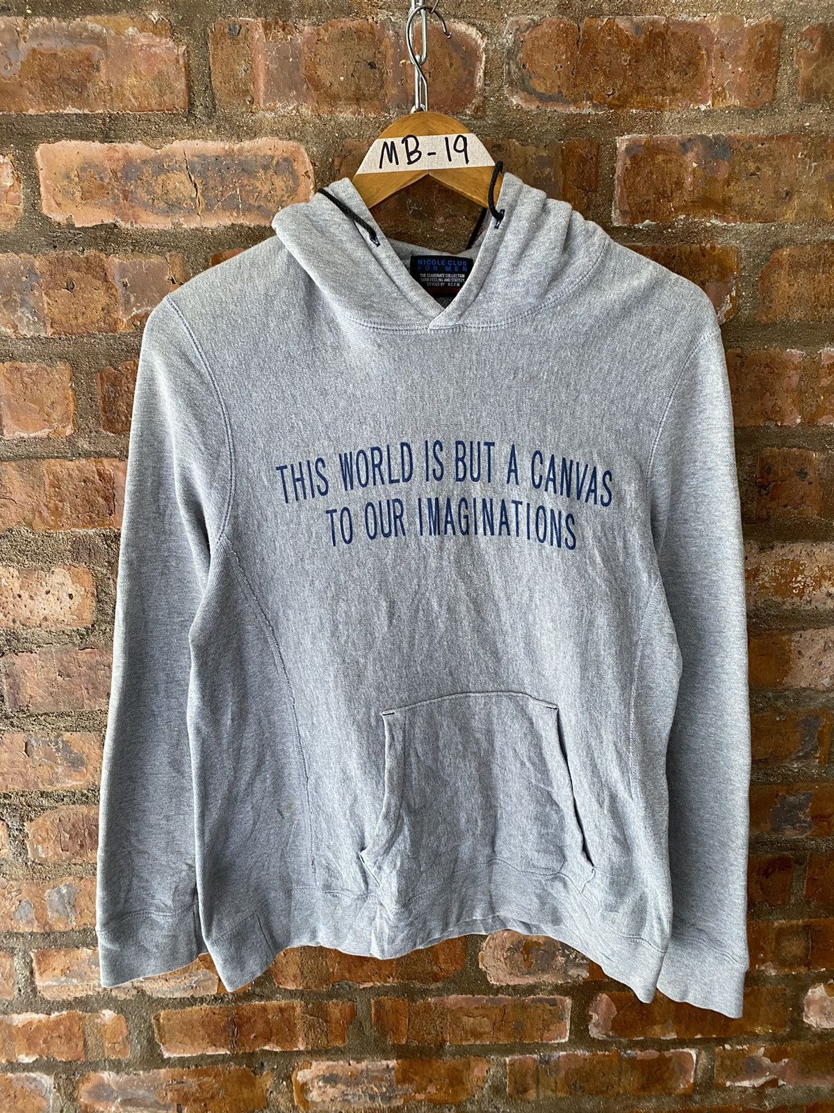 Nicole Club 2000s Nicole Club For Men POEM THIS WORLD IS BUT A CANVAS Size US S / EU 44-46 / 1 - 2 Thumbnail