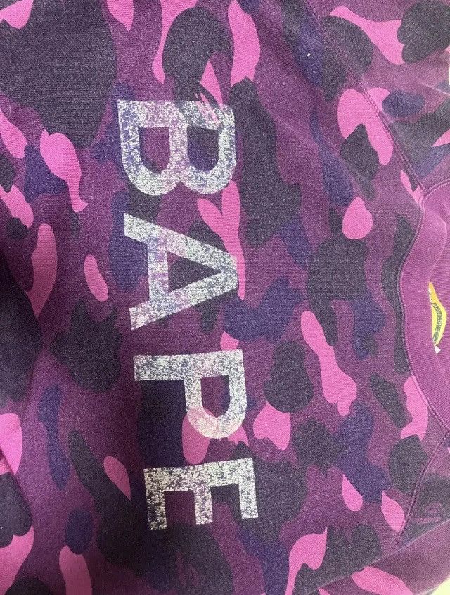 Bape 2005AW OG Bape Purple Long sleeve Size US XL / EU 56 / 4 - 2 Thumbnail