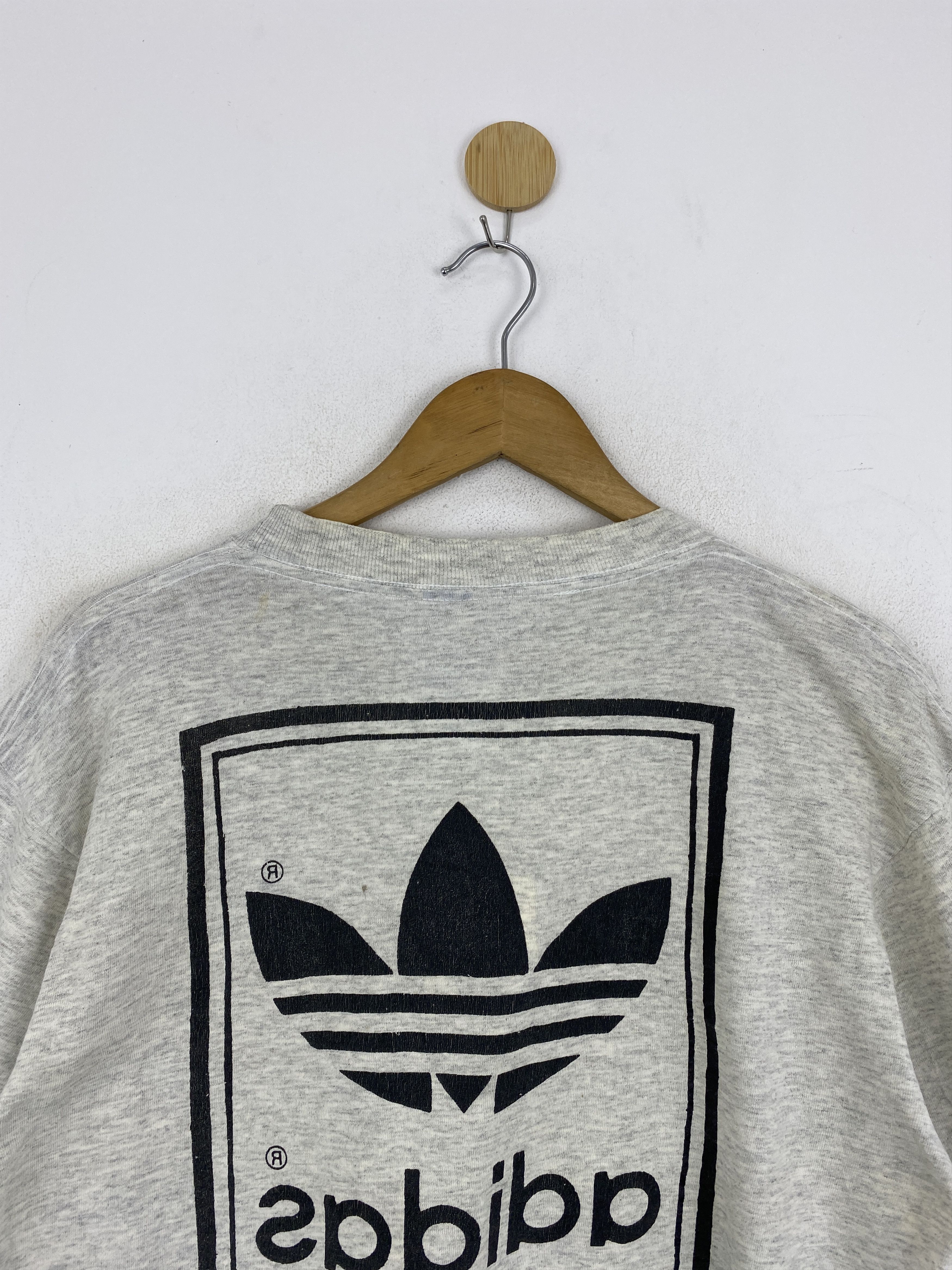 Adidas × Vintage Vintage 90s Adidas Big Logo Short Sleeve T Shirt TA0558 Size US S / EU 44-46 / 1 - 4 Thumbnail
