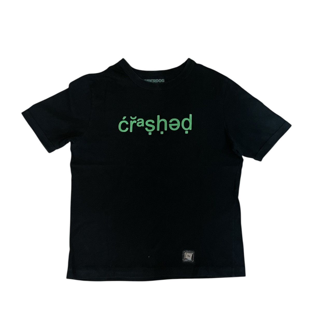 CYBERDOG LONDON 3D logo T-shirt y2k 短丈 CYBERDOG LONDON 3D logo T-shirt y2k 短丈 - メルカリ