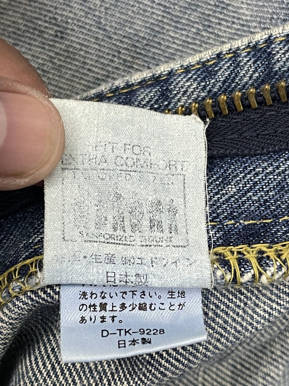 Lee Vintage Lee Riders Selvedge Distressed Denim Size US 30 / EU 46 - 11 Thumbnail