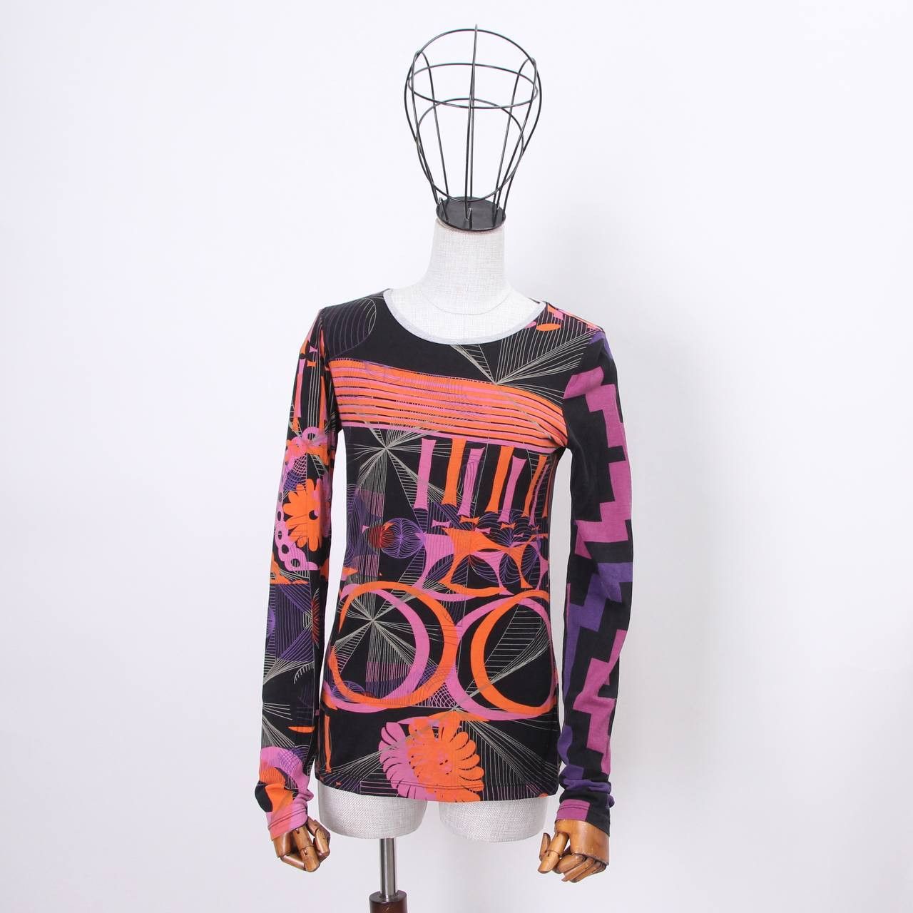 Custo Barcelona Custo Barcelona Geometric Multicolor Top Size S / US 4 / IT 40 - 1 Thumbnail