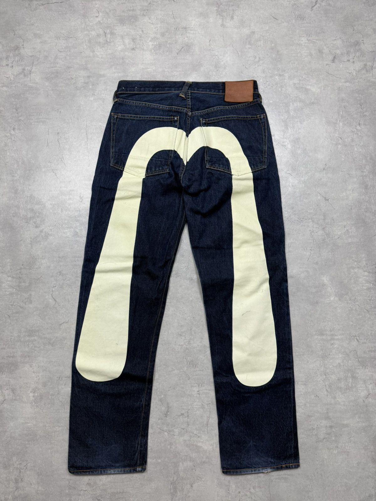 Evisu Evisu Vintage Big Logo Jeans Size US 32 / EU 48 - 1 Thumbnail