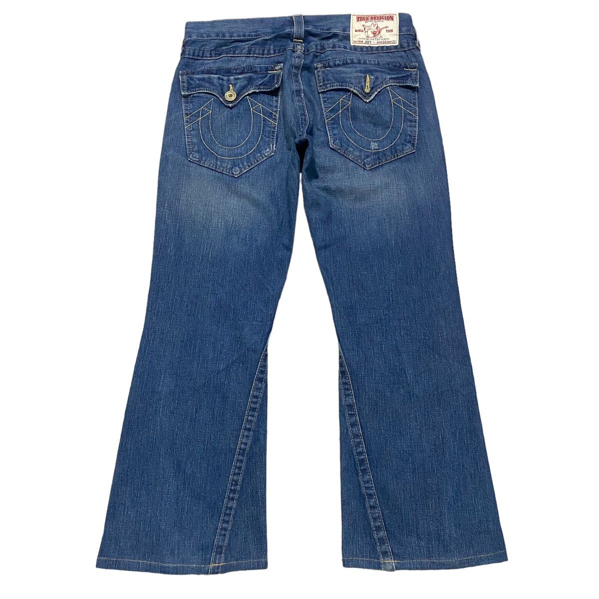 True Religion Vintage True Religion Joey Denim Flare Jeans Size US 34 / EU 50 - 1 Thumbnail