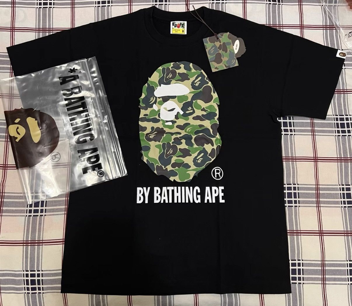 BAPE OG Nigo Era Brand New Black Tee