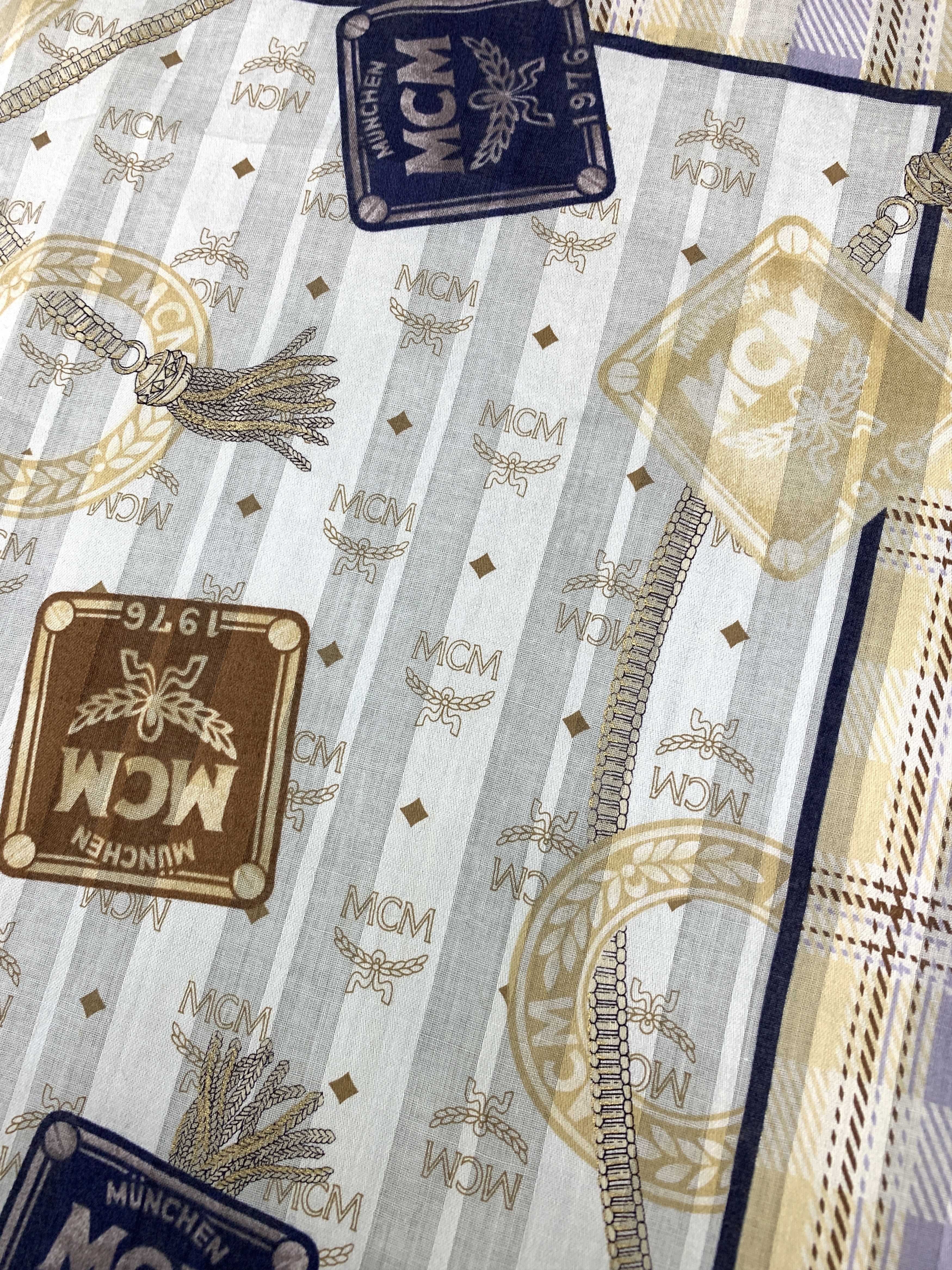 MCM × Vintage Vintage MCM Neckerchief/ Handkerchief - HKA942 Size ONE SIZE - 6 Thumbnail