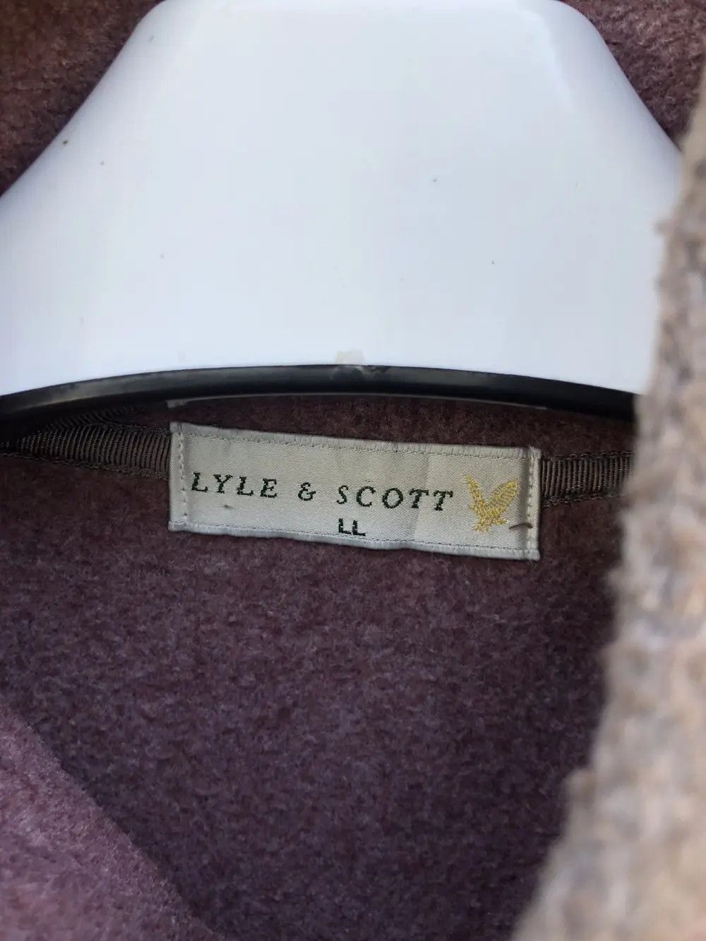 Lyle & Scott × Vintage Lyle & Scott Big Logo Sweatshirt Size US L / EU 52-54 / 3 - 3 Thumbnail