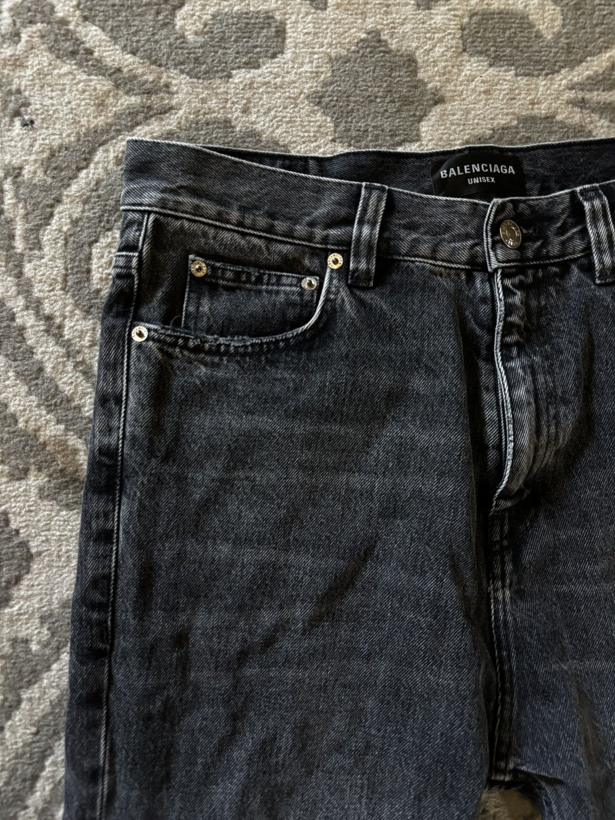 Balenciaga Balenciaga Lost Tapes Flared Jeans Size US 32 / EU 48 - 3 Thumbnail