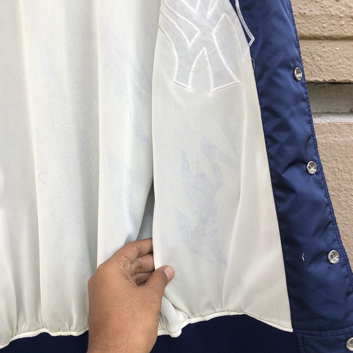 New York Yankees Vintage New York Yankess NBA Satin Varsity Jacket Size US M / EU 48-50 / 2 - 14 Thumbnail