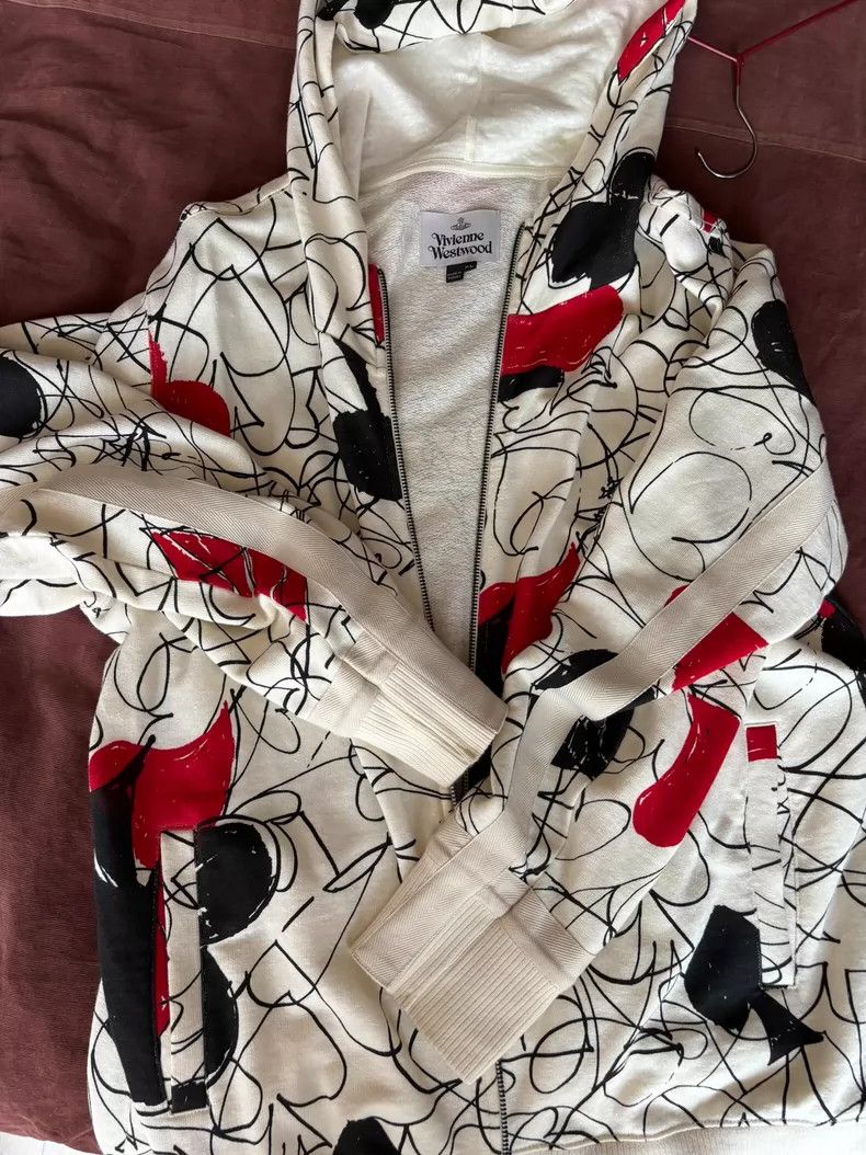 Vivienne Westwood Vivienne Westwood Zip-up sweatshirt, cotton linen material Size US XL / EU 56 / 4 - 3 Thumbnail