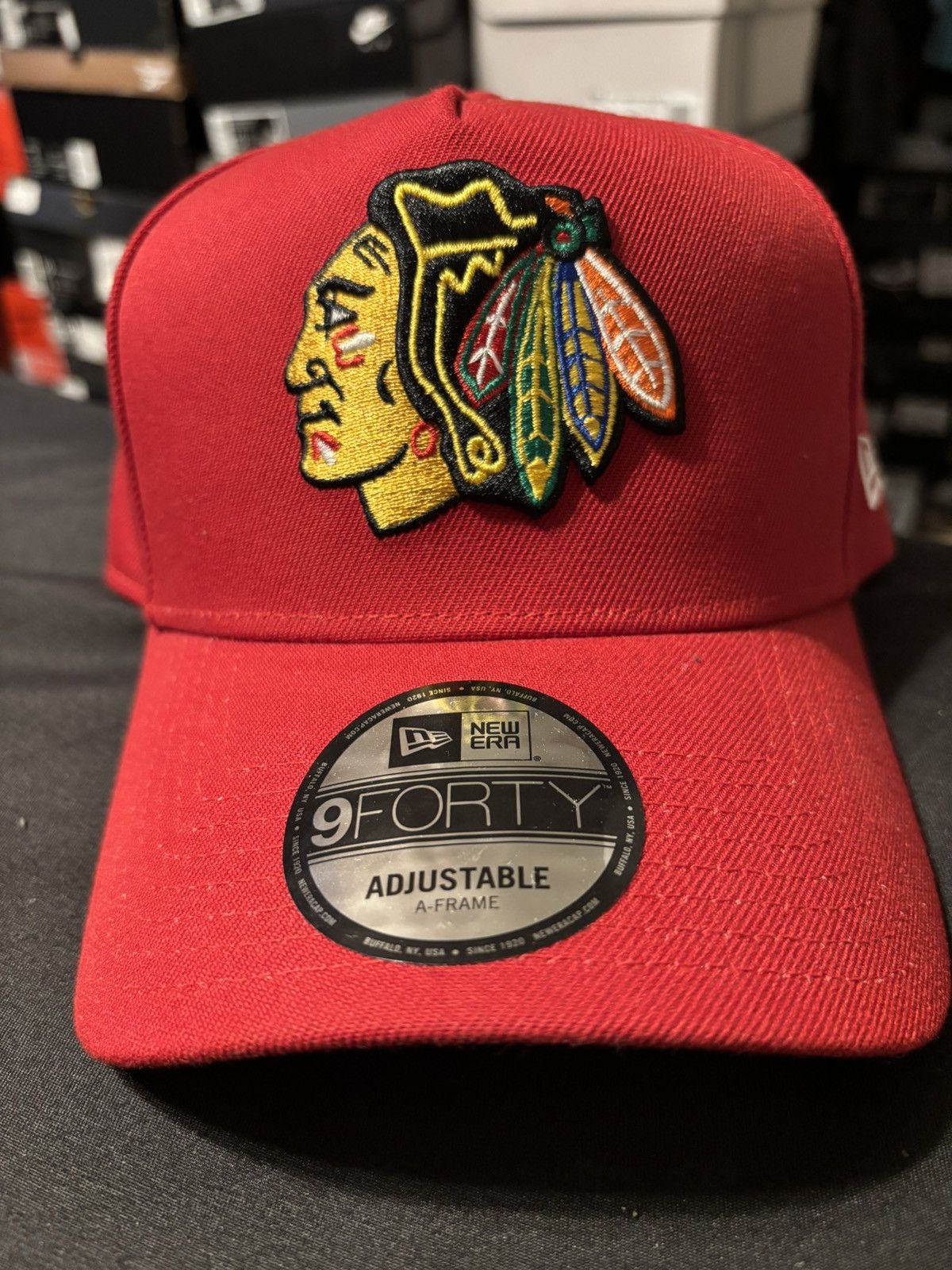 New Era Chicago Blackhawks new era 9forty A-frame snapback Size ONE SIZE - 1 Thumbnail