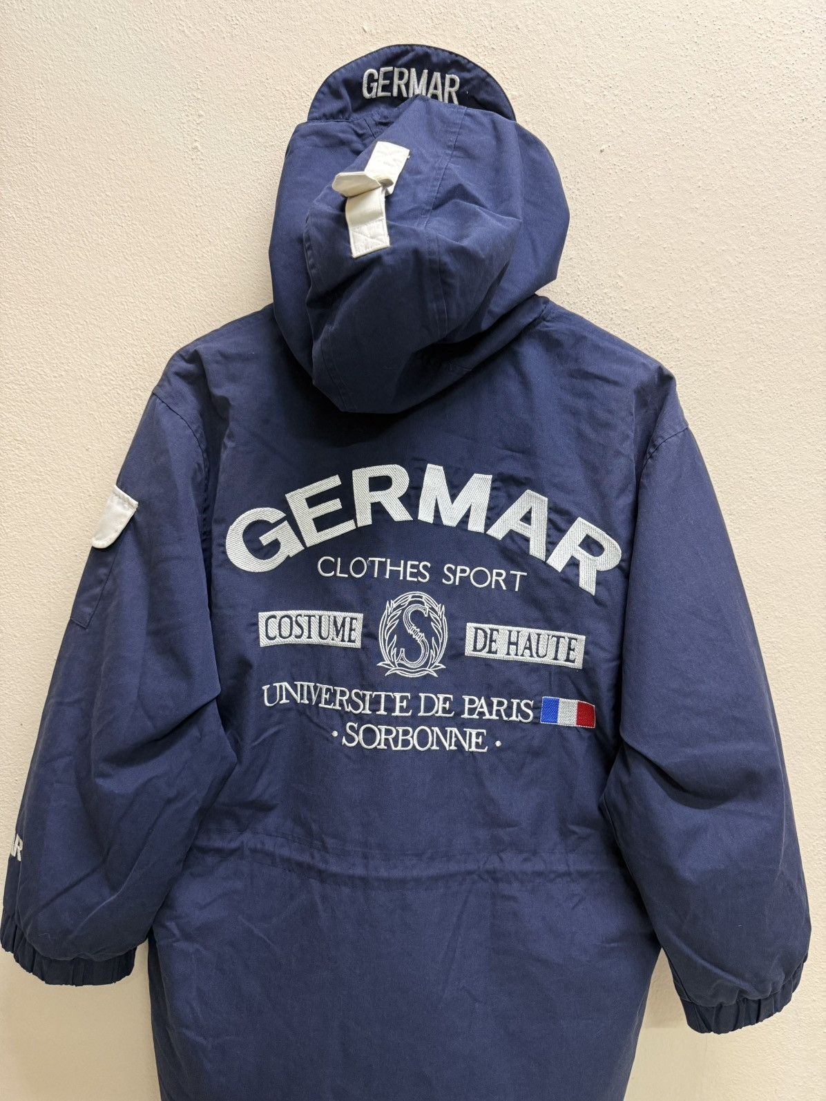 Vintage Vintage Germar University de Paris collegiate sports jacket Size US L / EU 52-54 / 3 - 20 Thumbnail