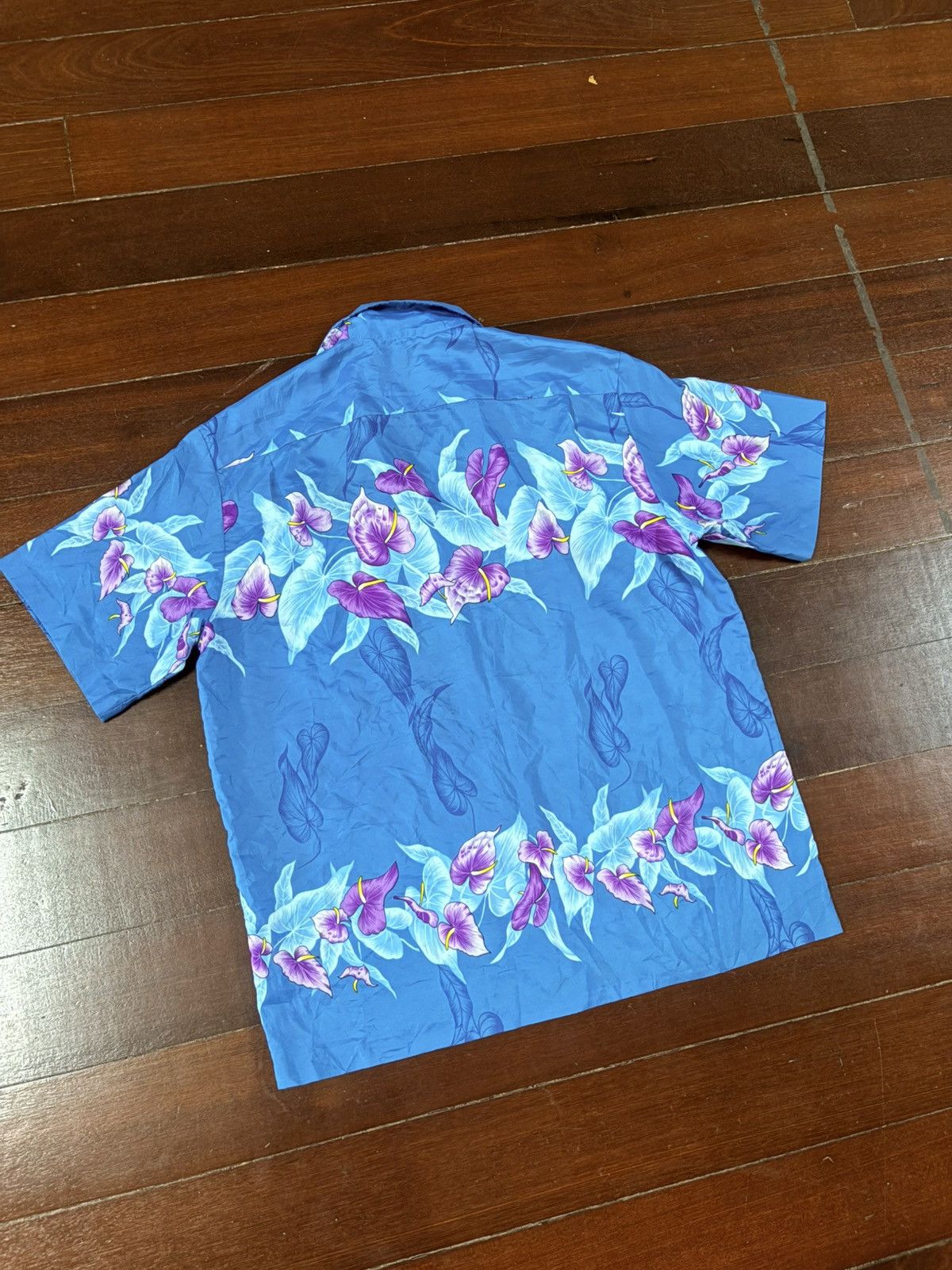 Jams World 80s Rare Vintage halena Hawaii Button Up Patterned Shirt Size US L / EU 52-54 / 3 - 8 Thumbnail