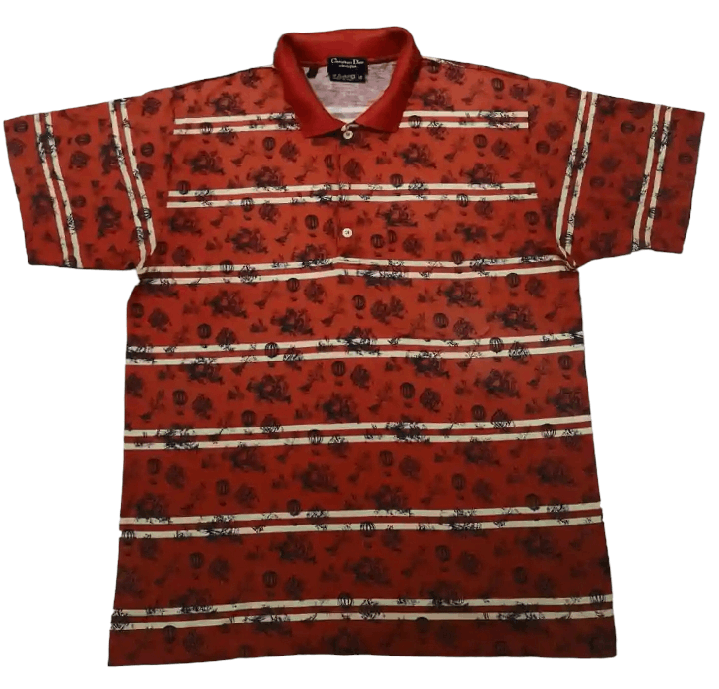 Christian Dior Monsieur Christian Dior Monsieur Printed Polo Size US M / EU 48-50 / 2 - 1 Thumbnail