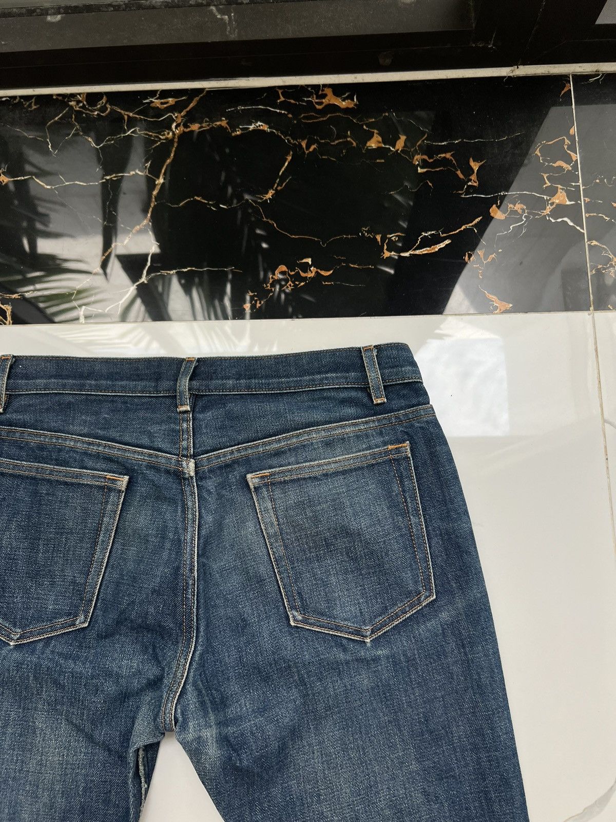 A.P.C. × Vintage 90’s APC NEW CURE H SLIM JEANS Y2K Size US 30 / EU 46 - 8 Thumbnail
