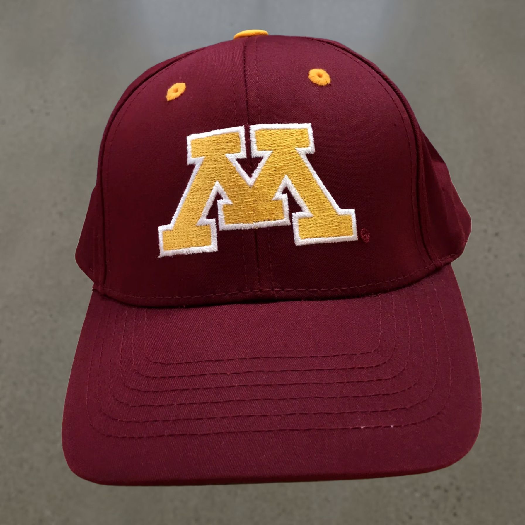 Logo 7 Minnesota Gophers Headwear Baseball Cap Mens Red OS Embroidered Logo Size ONE SIZE - 1 Thumbnail