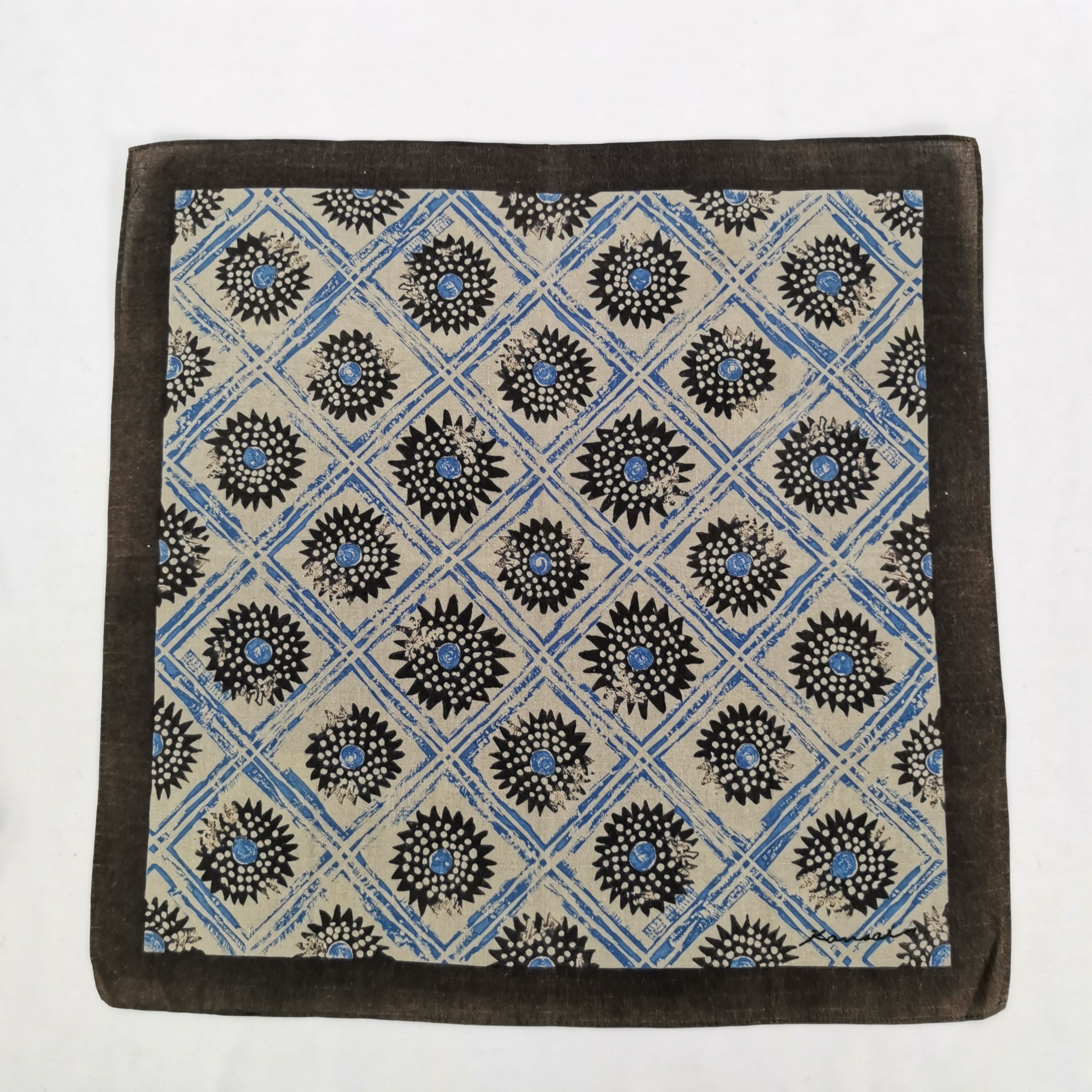 Kansai Yamamoto Vintage Kansai Handkerchief 56789 Size ONE SIZE - 2 Thumbnail