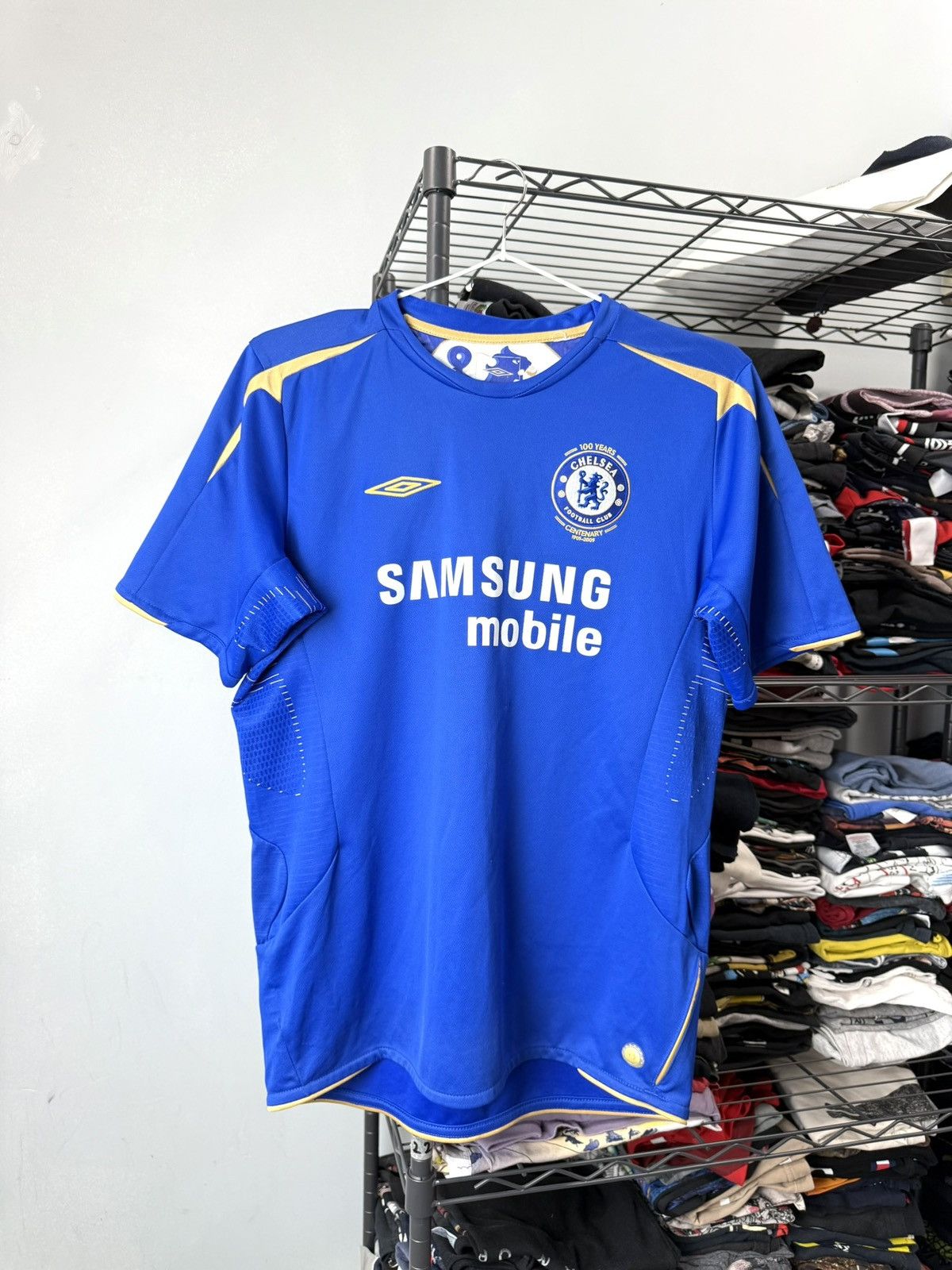Umbro Vintage Umbro Chelsea Soccer Jersey T Shirt Size US S / EU 44-46 / 1 - 1 Thumbnail