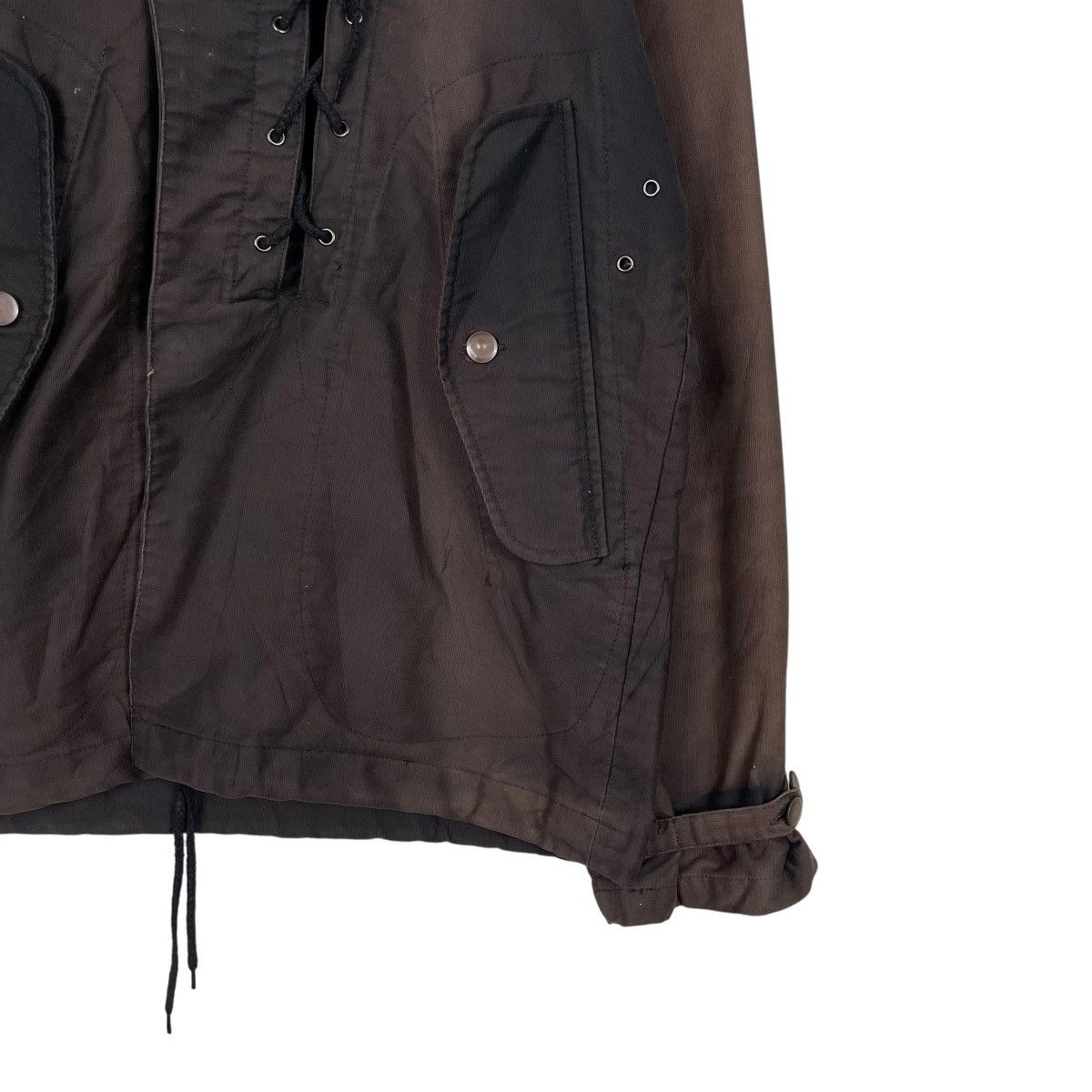 Other USN Wet Weather Faded Hooded Parka Size US S / EU 44-46 / 1 - 4 Thumbnail