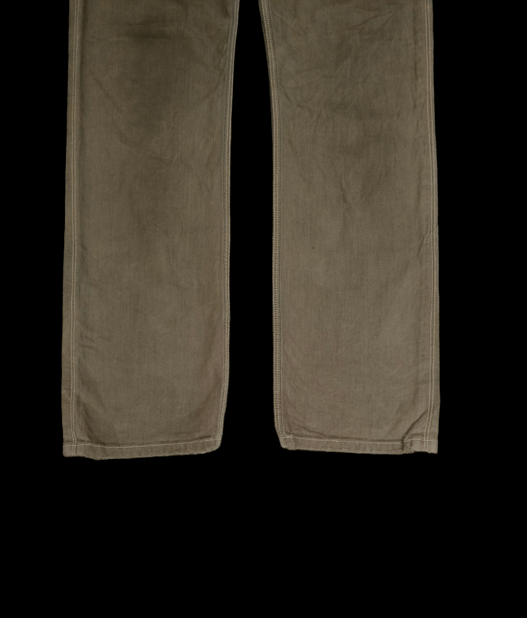 Rick Owens × Rick Owens Drkshdw SICK RICK OWENS SLAB DENIM PANTS Size US 32 / EU 48 - 6 Thumbnail