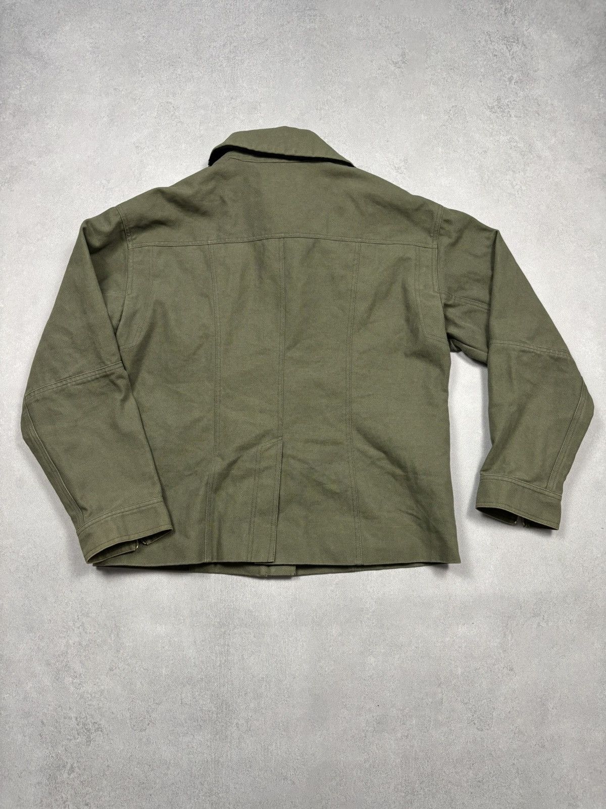 Other Amanda Wakeley Olive Green Belted Utility Jacket Luxury Rare Size M / US 6-8 / IT 42-44 - 19 Thumbnail