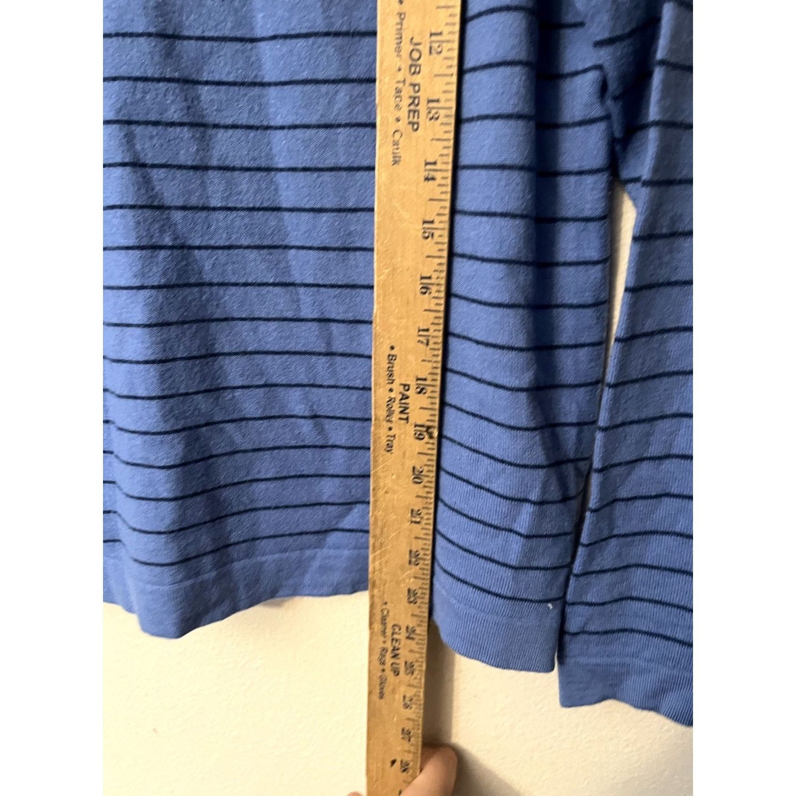 Banana Republic Banana Republic Sweater Mens M Blue Striped Crew Neck Wool Knit Pullover Regular Size Type Casual Travel Fall Winter Season Mens Size US M / EU 48-50 / 2 - 4 Thumbnail