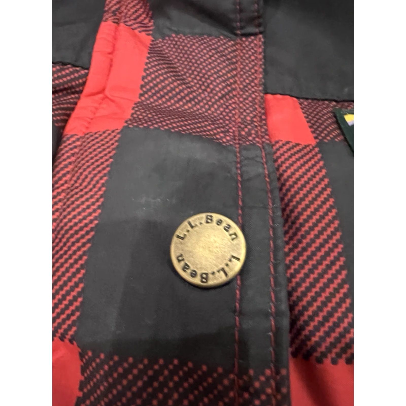 Vintage L.L. Bean Mountain Classic Down Vest Women’s Size XS Red Buffalo Plaid Size XS / US 0-2 / IT 36-38 - 4 Thumbnail