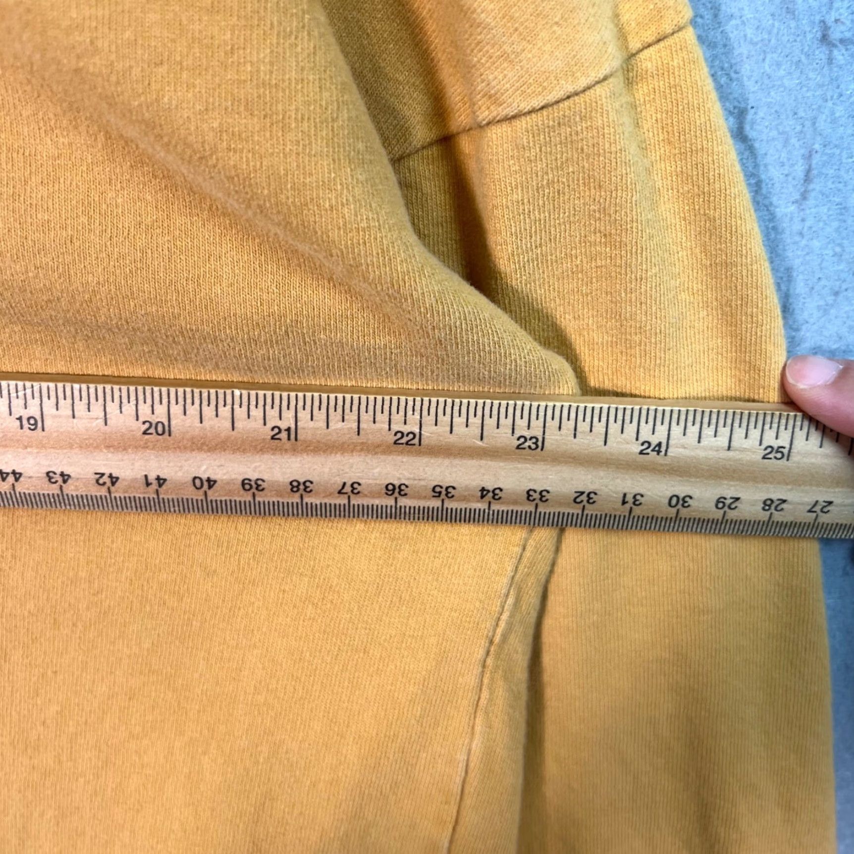 Vintage VINTAGE Mus3 T-Shirt Long Sleeve Mens Large Yellow - Graphic Distressed 90s Style - Made in NYC Mens Size US L / EU 52-54 / 3 - 6 Thumbnail