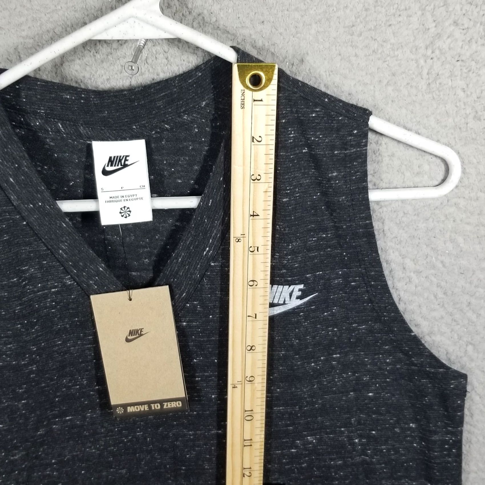 Nike Nike Sportswear Dri-Fit Women’s Tennis Dress Shirt Dress Small Heathered Gray Size S / US 4 / IT 40 - 3 Thumbnail