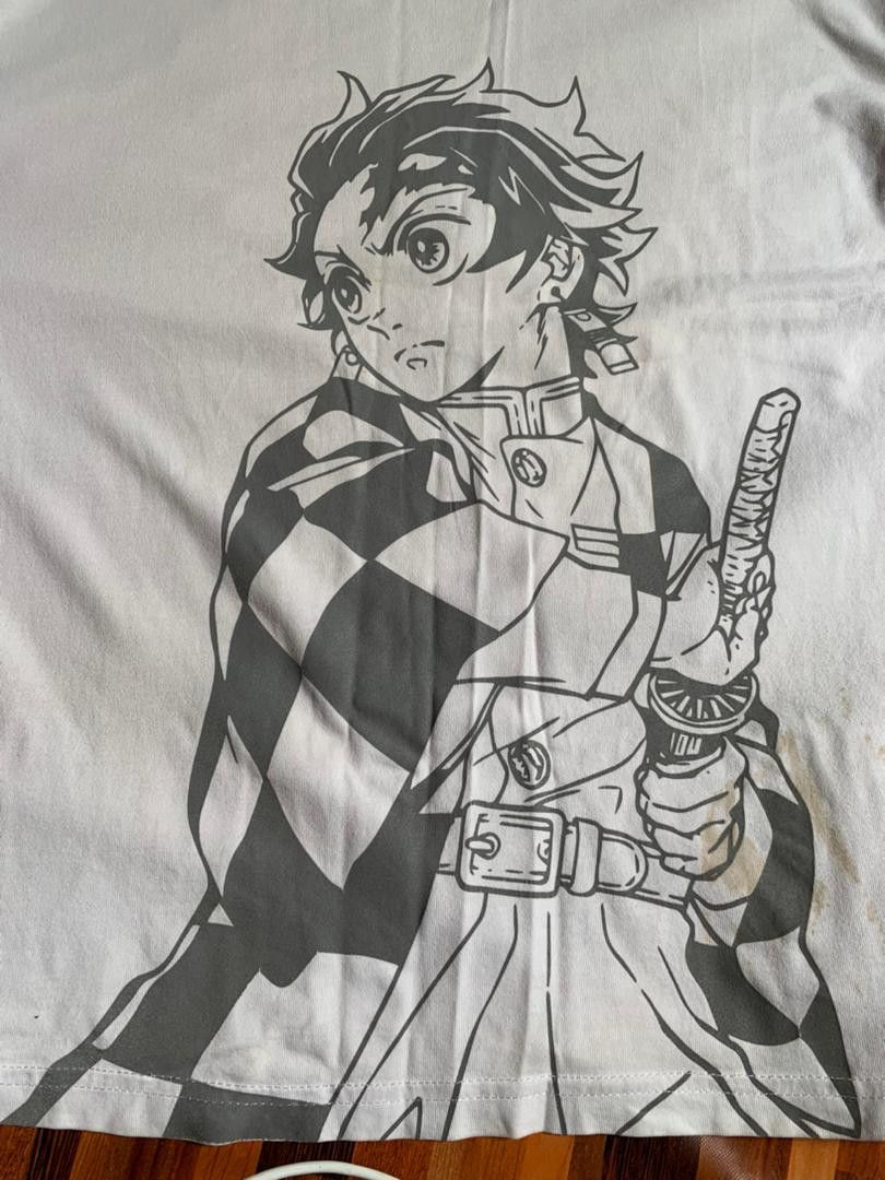 Vintage Anime Demon Slayer Tanjiro Kamado Manga Tee Size US L / EU 52-54 / 3 - 1 Thumbnail