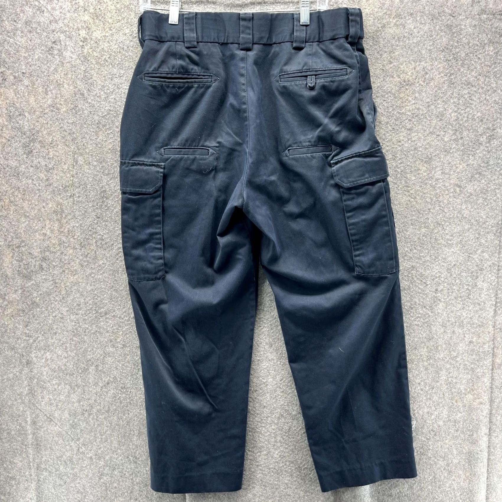 Vintage 5.11 Tactical Series Pants Mens 34 Navy Cargo Workwear Polyester Cotton Size US 34 / EU 50 - 2 Thumbnail