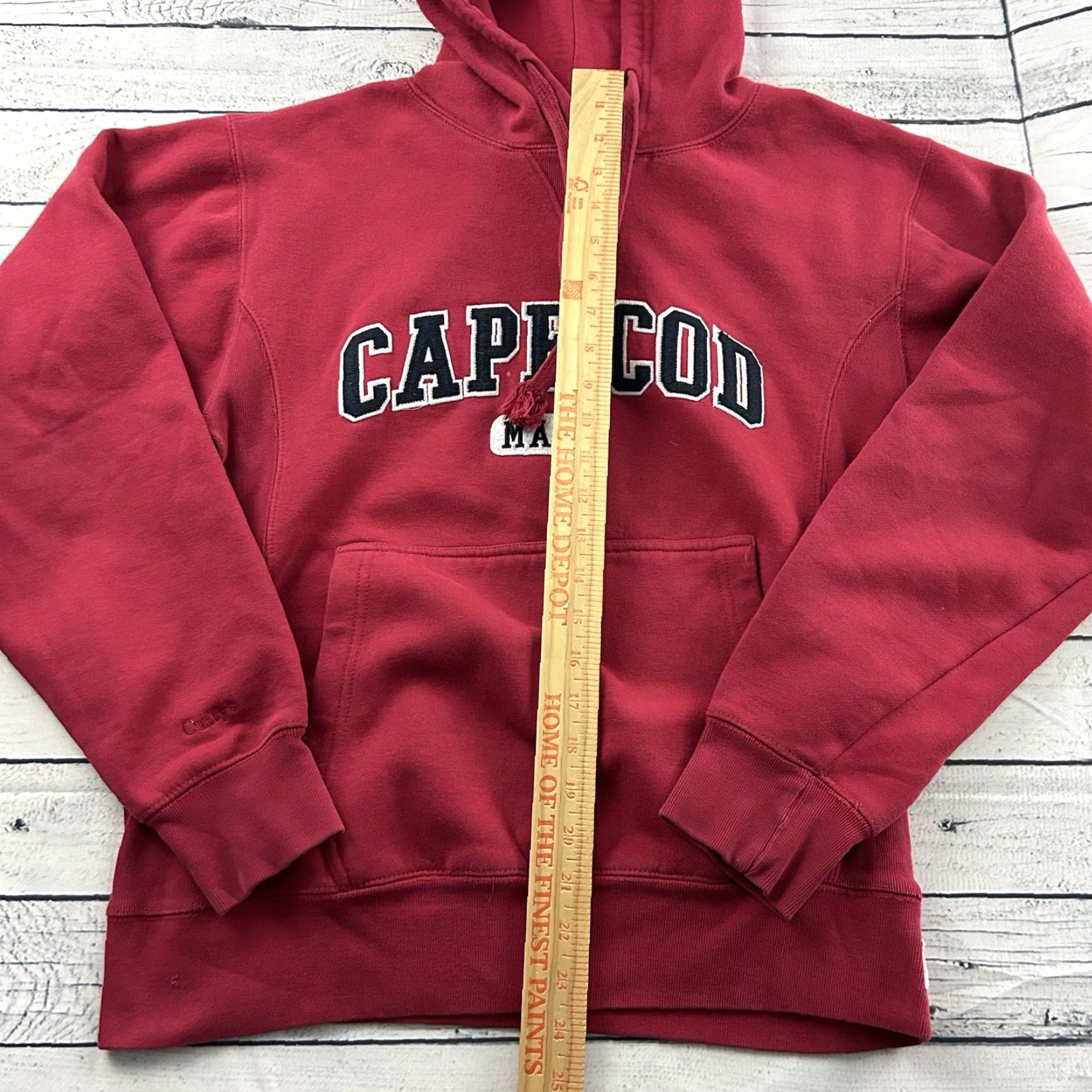 Vintage Cuffy's Cape Cod Pullover Hoodie Sweatshirt Men's S Red Hoodie Size US S / EU 44-46 / 1 - 3 Thumbnail