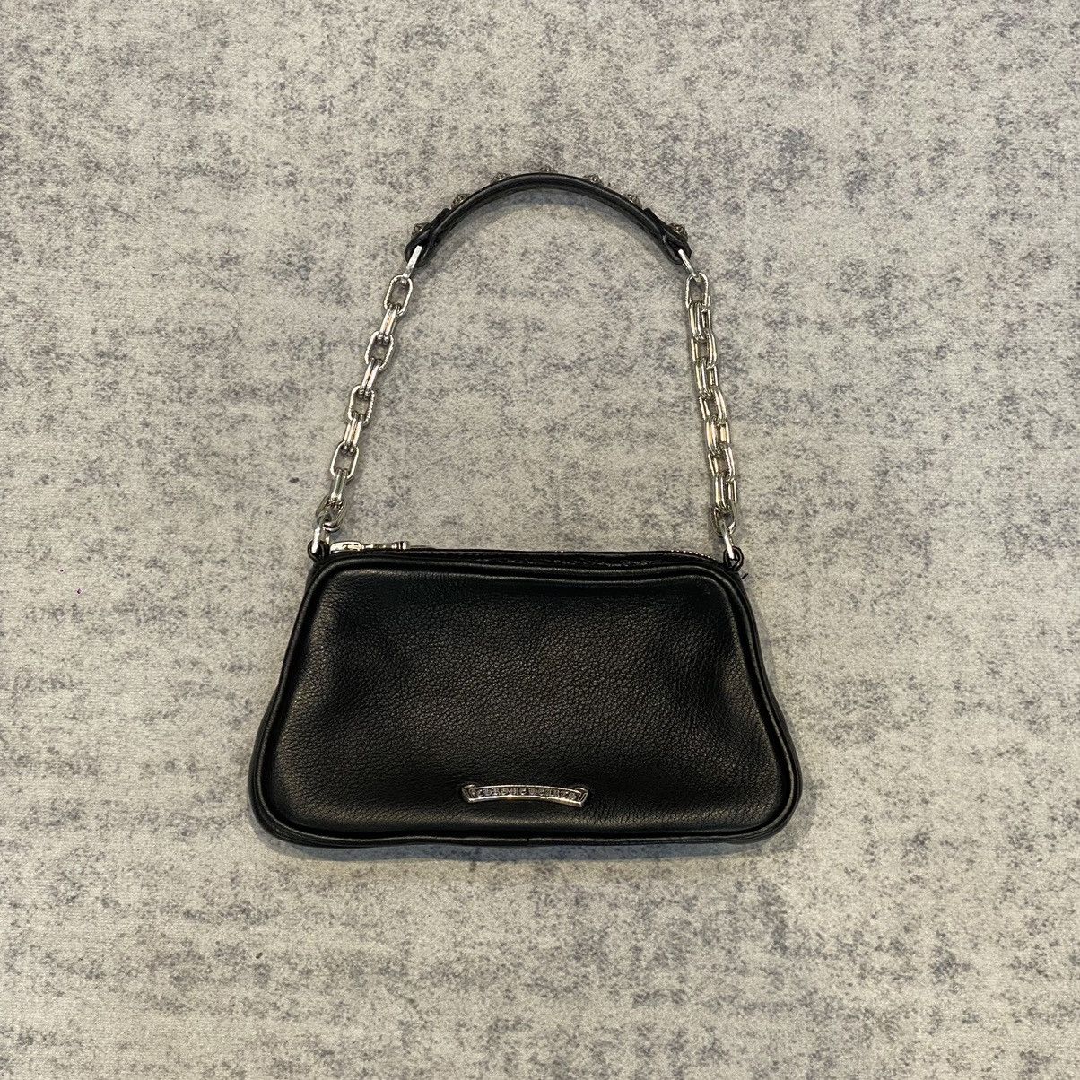 Chrome Hearts Chrome hearts PULP Cross link chain silver Medium bag black Size ONE SIZE - 2 Thumbnail