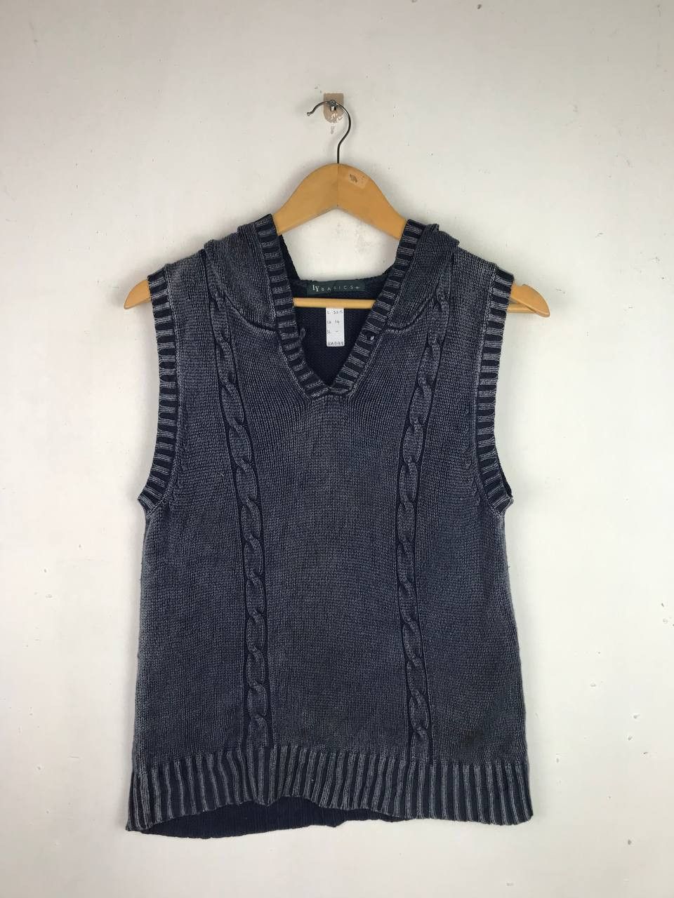 Vintage Issey Miyake Iy Basics Hoodie Knit Vest