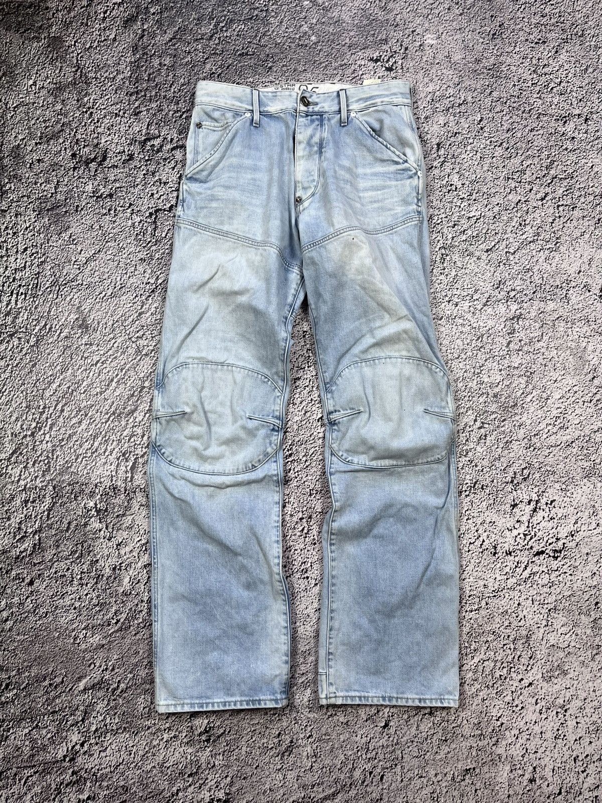 G-Star Vintage Y2K G Star double knee biker denim jeans size 32 Size US 32 / EU 48 - 1 Thumbnail
