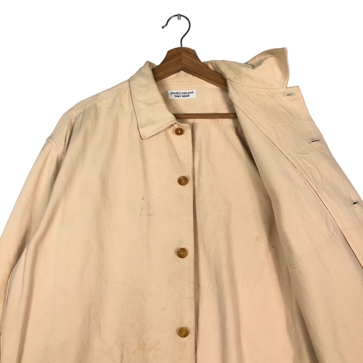 Japanese Brand 🔥Vintage Chore Jacket Work Takeo Kikuchi Duck Canvas Size US L / EU 52-54 / 3 - 12 Thumbnail