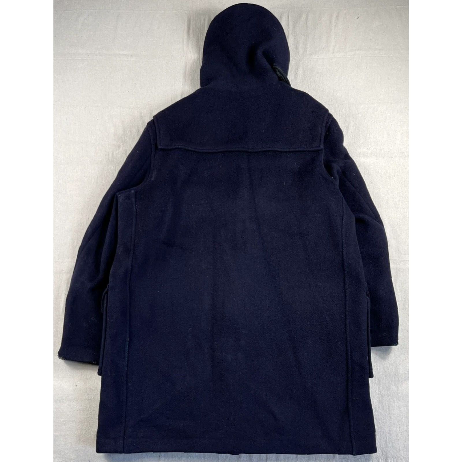 Brooks Brothers VINTAGE Brooks Brothers Wool Coat Loden Overcoat 80s Heavyweight Mens Blue Size 46 Size US S / EU 44-46 / 1 - 2 Thumbnail