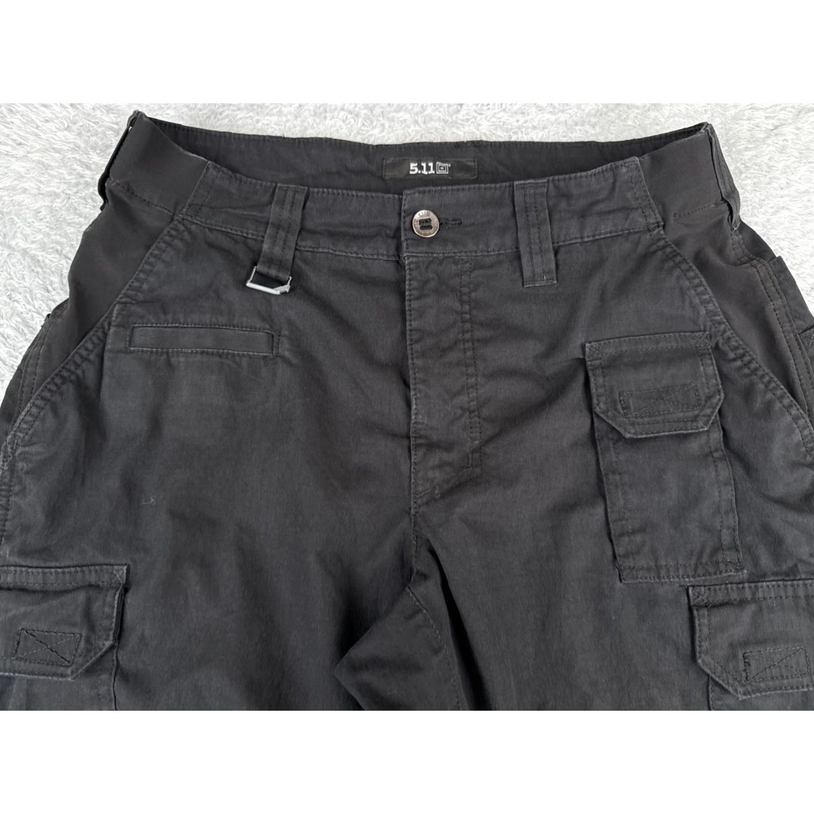 Vintage 5.11 Tactical Series Mens 32 Black Double Knee Taclite Pro Cargo Pants LEO 32x30 Size US 32 / EU 48 - 4 Thumbnail