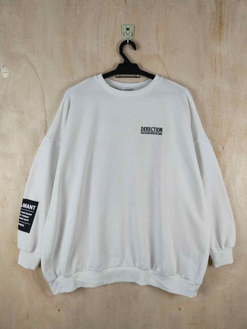 Japanese Brand × Vintage Ingni White baggie Sweatshirts #S2584 Size US M / EU 48-50 / 2 - 7 Thumbnail
