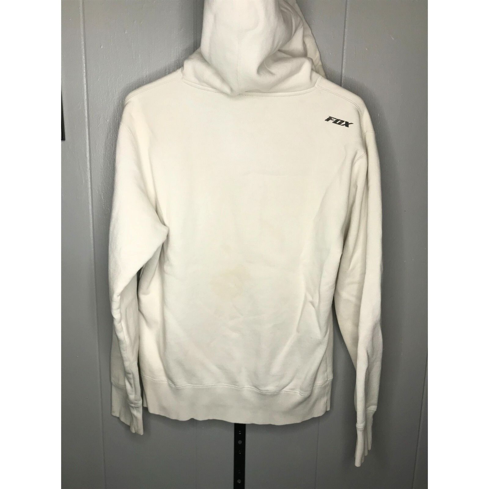 Fox Racing Y2K Fox Racing Motocross Full Zip Hoodie Faded Black Size MD Size US M / EU 48-50 / 2 - 2 Thumbnail