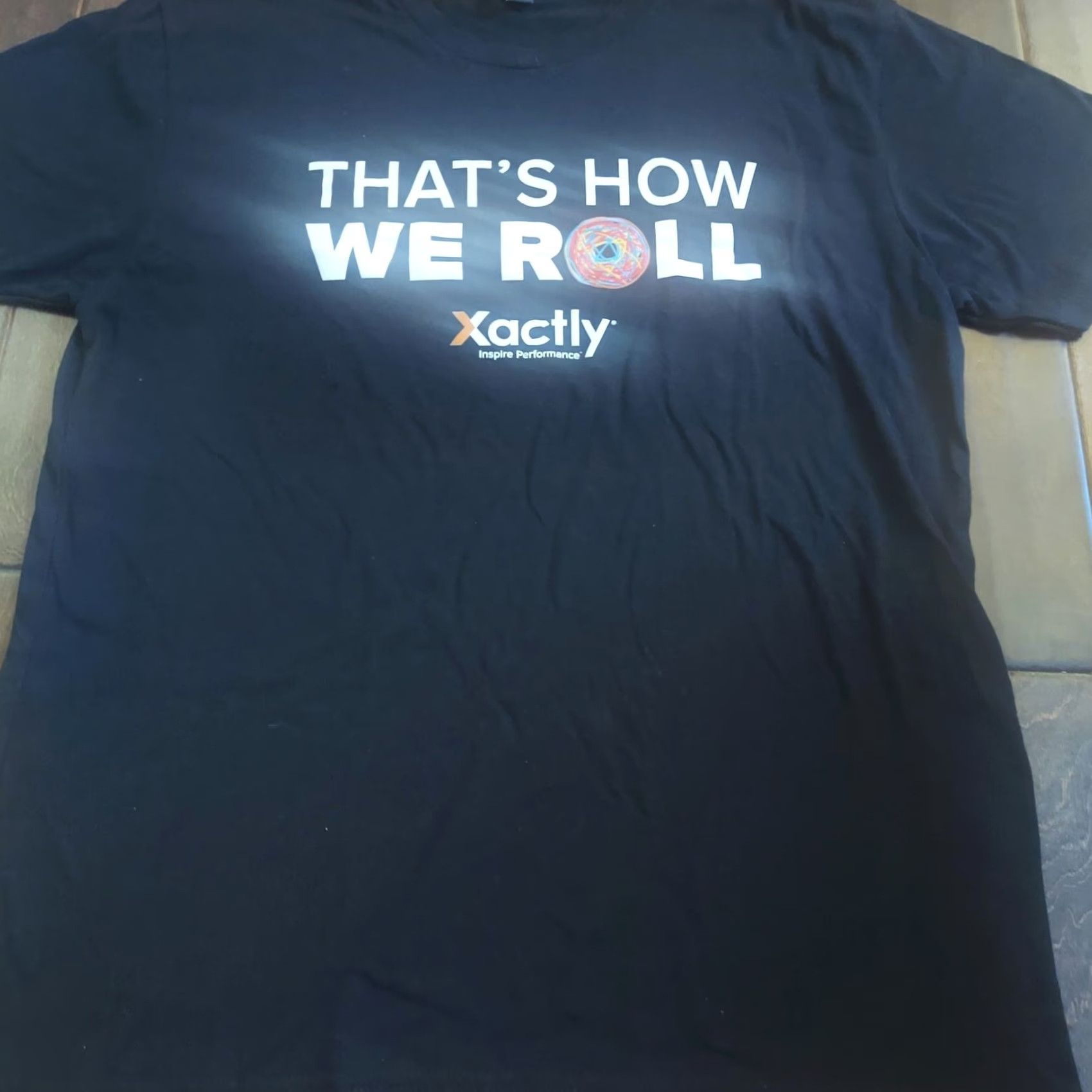Next Level Next Level T-Shirt Mens That's How We Roll Crew Neck Short Sleeve L Blue Cotton Polyester Regular Inspire Size US L / EU 52-54 / 3 - 3 Thumbnail
