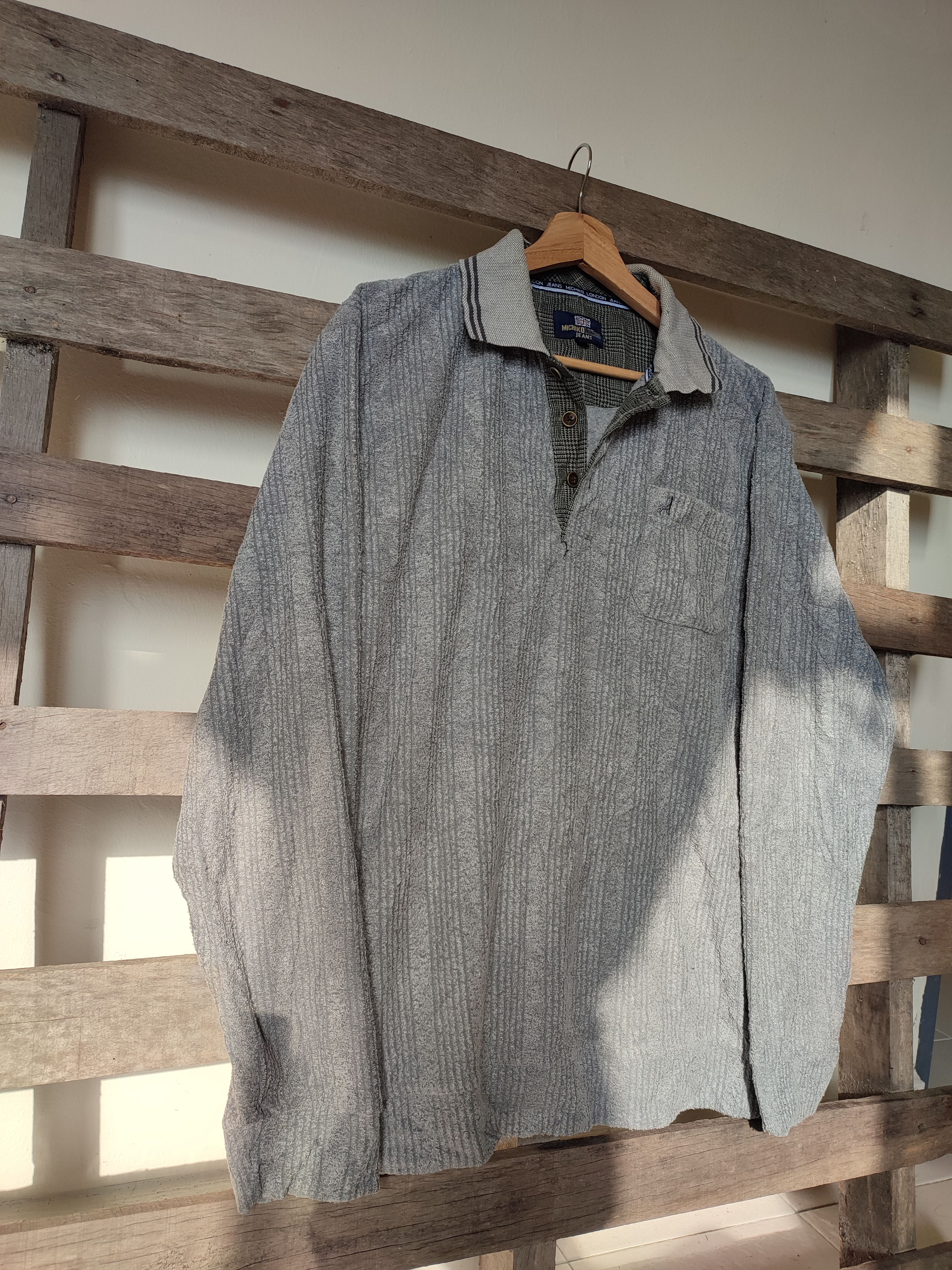 Michiko Koshino London 💥90s💥 Michiko London Jeans Sweatshirt Size US L / EU 52-54 / 3 - 1 Thumbnail