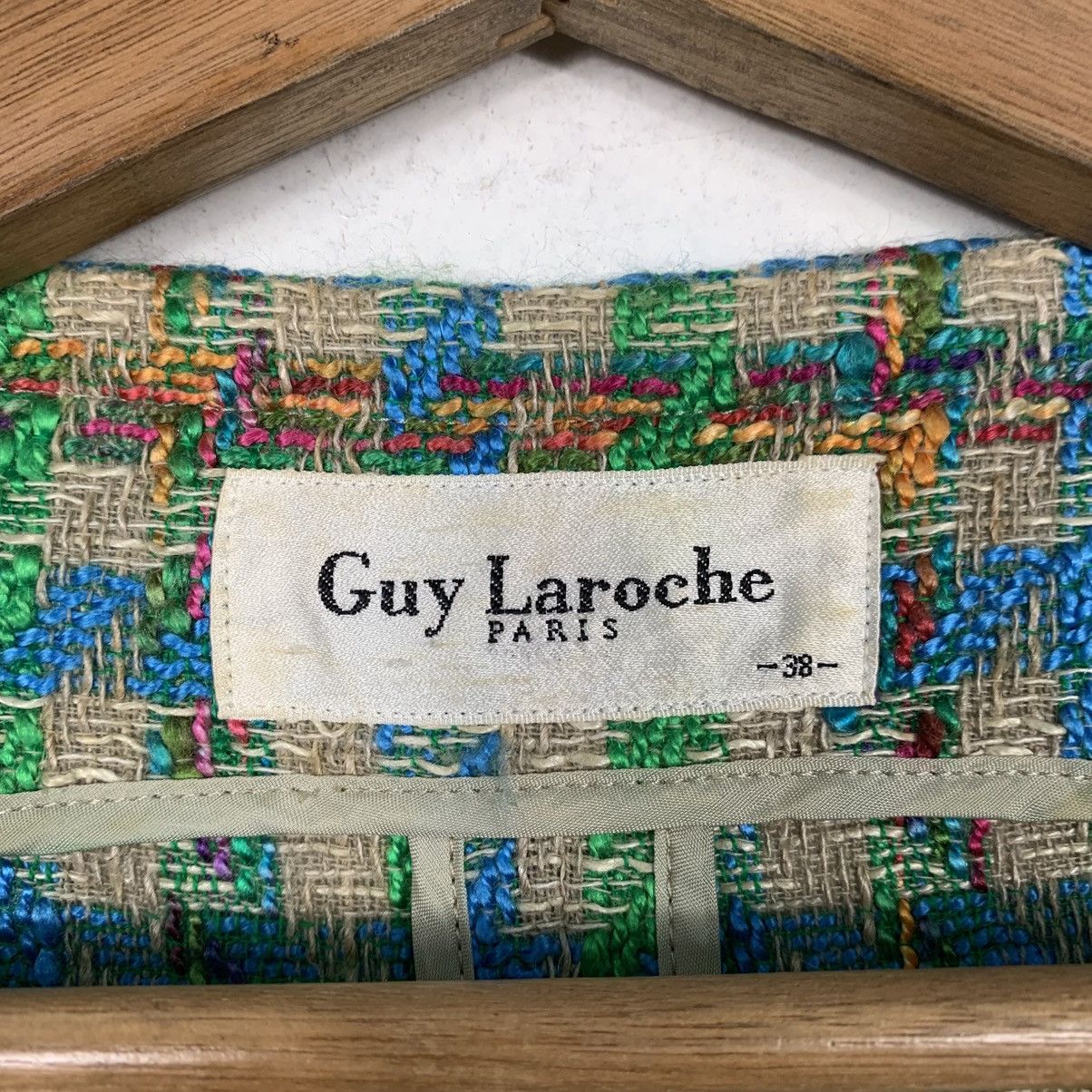 Guy Laroche Guy Laroche Paris Tweed Jacket Size S / US 4 / IT 40 - 14 Thumbnail