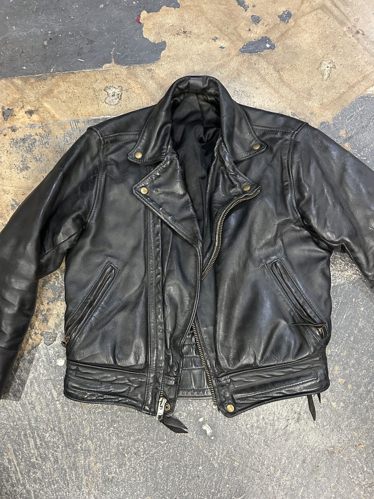 Other Vintage Langlitz Leathers leather jacket Size US S / EU 44-46 / 1 - 1 Thumbnail