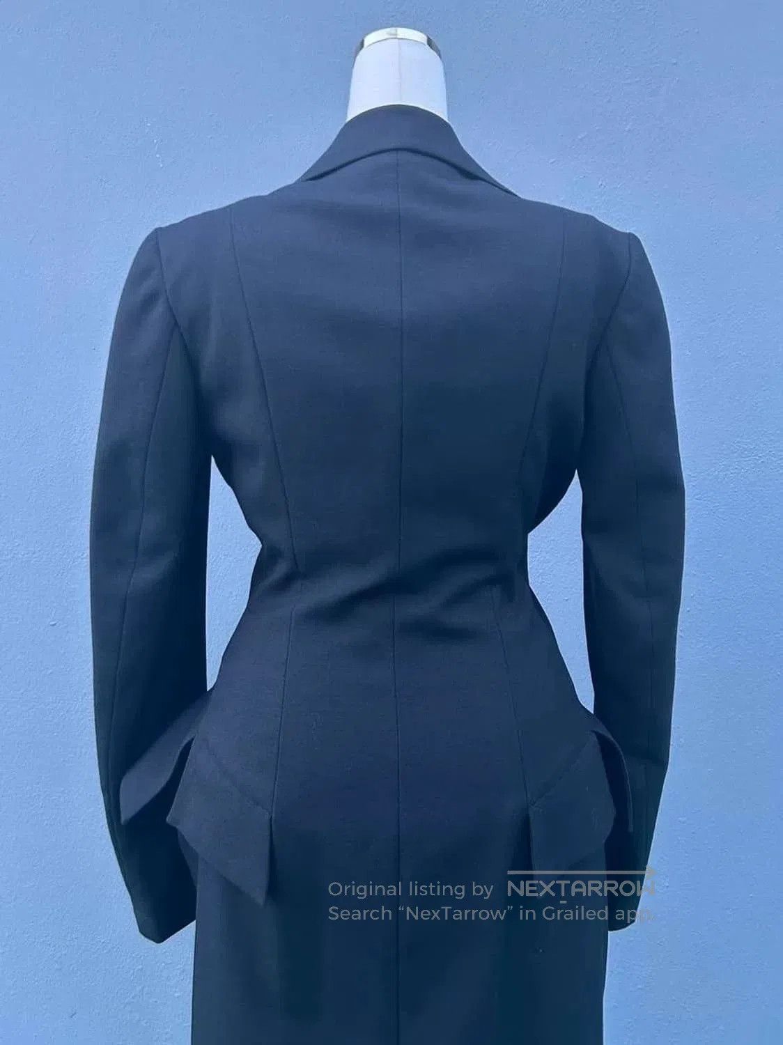 Yohji Yamamoto Yohji Yamamoto Vintage Wool Coat. Size S / US 4 / IT 40 - 4 Thumbnail
