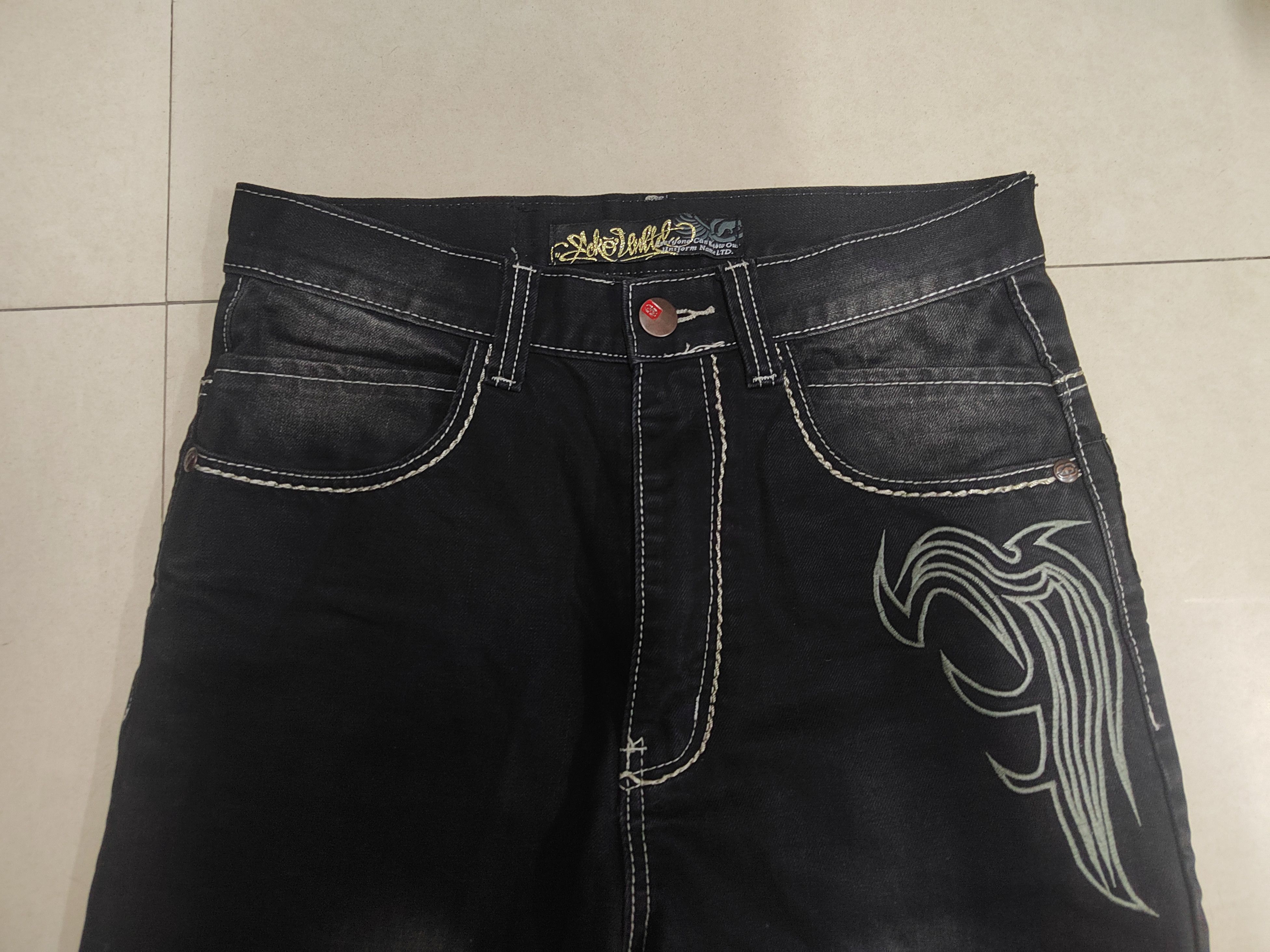 Ecko Unltd. ecko unltd grunge wings baggy jeans Size US 30 / EU 46 - 4 Thumbnail