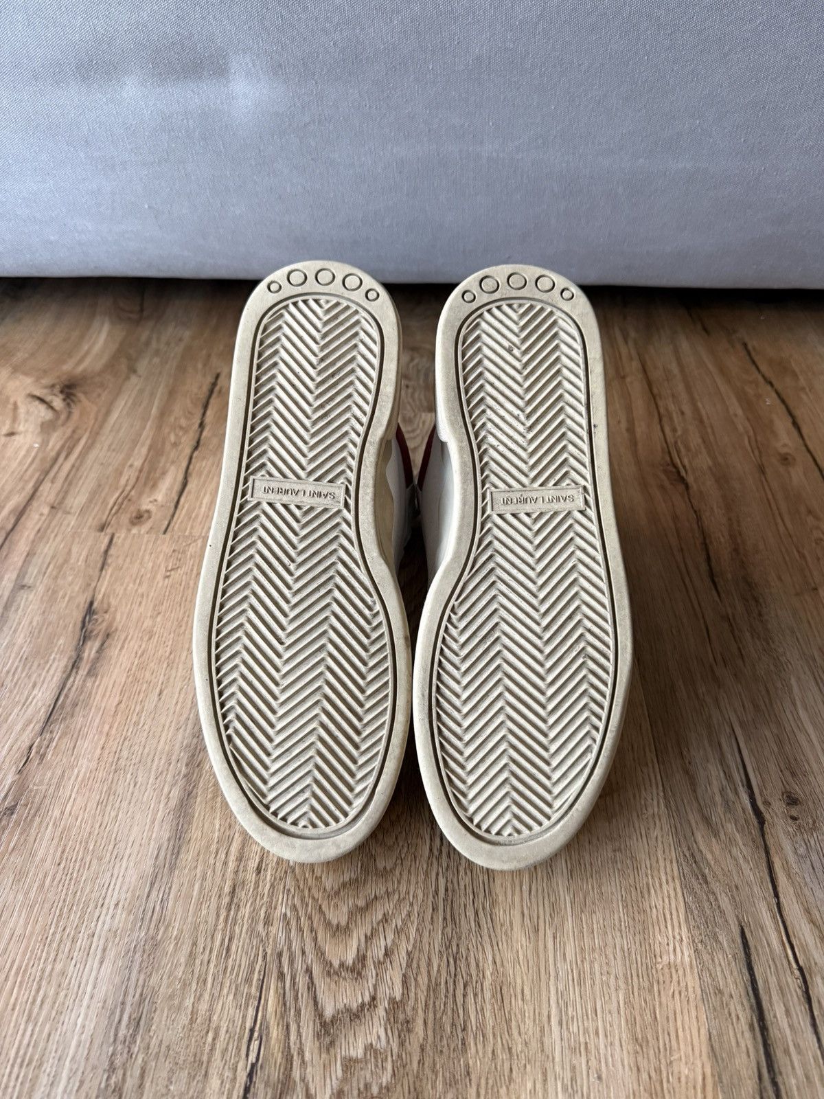 Saint Laurent Paris Saint Laurent Paris SL/24 Mid Top Sneakers – White Leopard Size US 8 / EU 41 - 7 Thumbnail