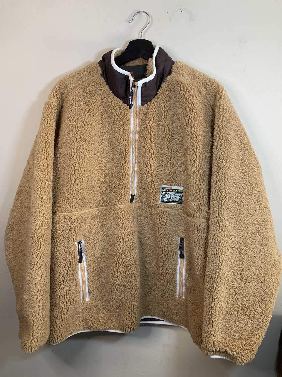 Designer × Levi's *RARE* New Levi’s Premium Warm Fleece Zip Jacket - Medium Size US M / EU 48-50 / 2 - 1 Thumbnail